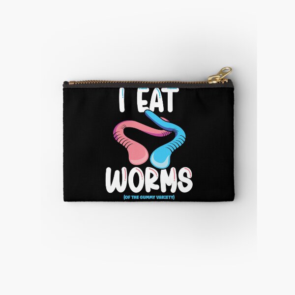 Item preview, I Eat Worms (Of The Gummy Variety) Gummy Worm Candy designed and sold by TheButtonCrew.