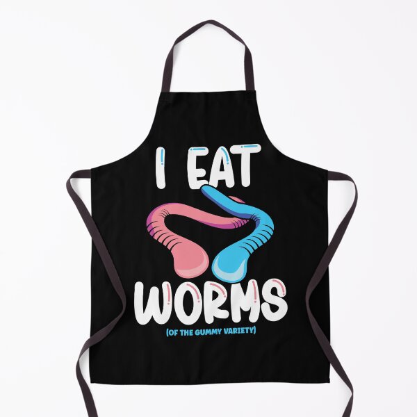 Item preview, I Eat Worms (Of The Gummy Variety) Gummy Worm Candy designed and sold by TheButtonCrew.