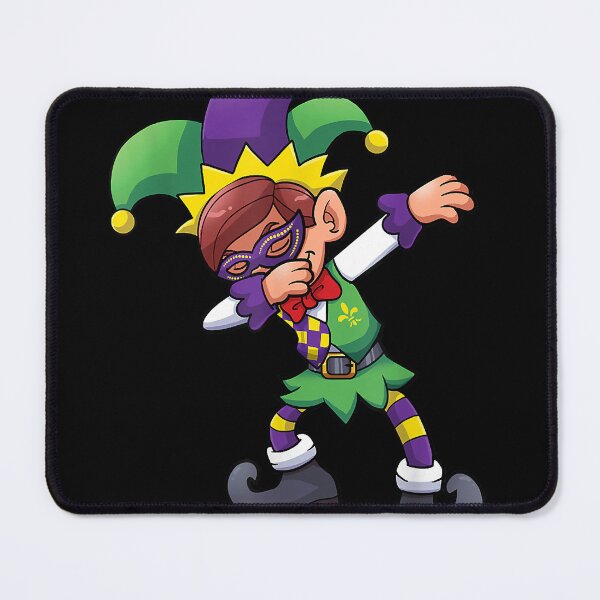 Item preview, Dabbing jester funny mardi gras masquerade carnival festival designed and sold by MollieCooper98.