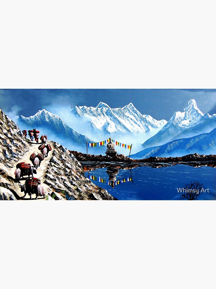 Mount Annapurna Nepal Postcard