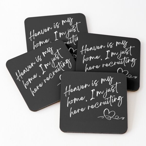 Item preview, Heaven is my home, I'm just recruiting here designed and sold by Recruiter-Love.