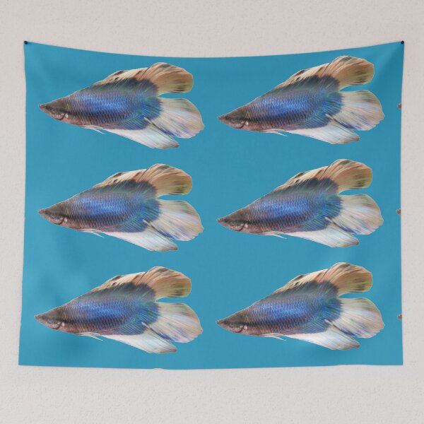 Item preview, Majestic Blue Betta Fish  designed and sold by Jessay.