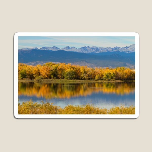 Mortography Rocky Mountains Brooch/Magnet