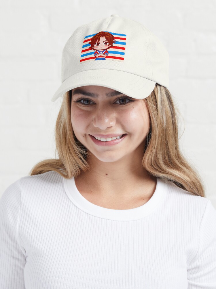 Thumbnail 6 of 7, Cap, Stranger Things Steve designed and sold by timegraf.