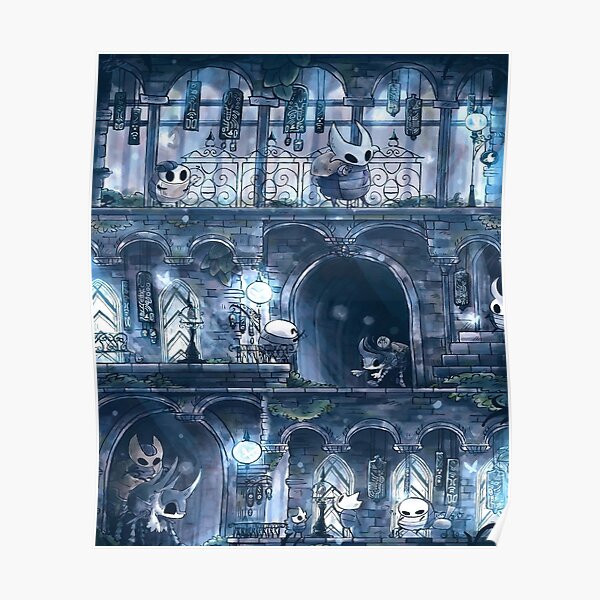 "hollow knight art" Poster for Sale by DTHHYD | Redbubble