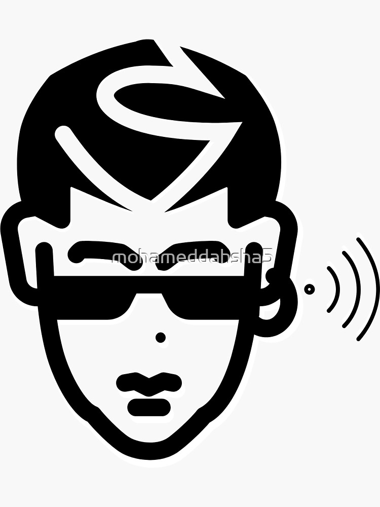 "Bad boy design " Sticker for Sale by mohameddahsha5 Redbubble