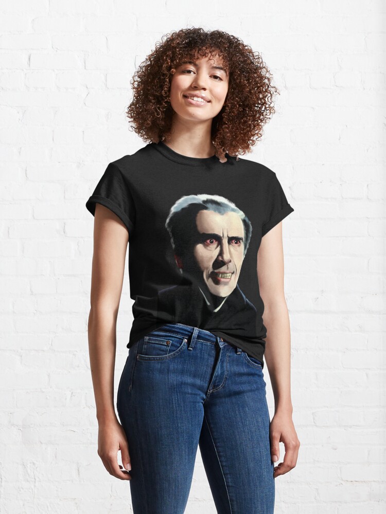 christopher lee dracula t shirt