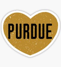 Purdue University Heart Sticker
