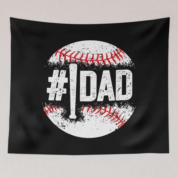 Item preview, 1 Dad Baseball Number One Daddy Baseball Father's Day designed and sold by Helbon-art.