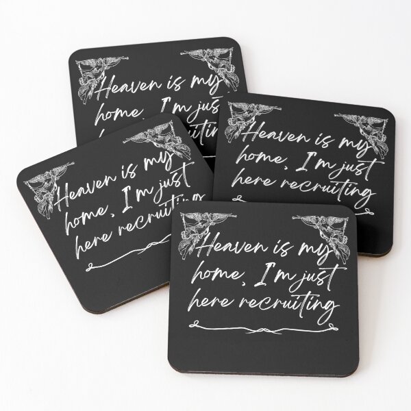 Item preview, Heaven is my home, I'm just recruiting here designed and sold by Recruiter-Love.