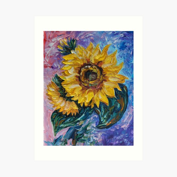 That Sunflower From The Sunflower State Art Print