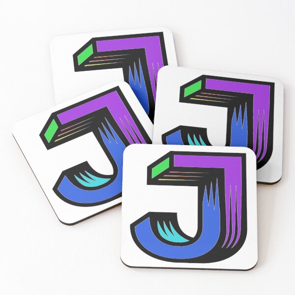 Item preview, Colorized letter J Initial  designed and sold by RemieJames.