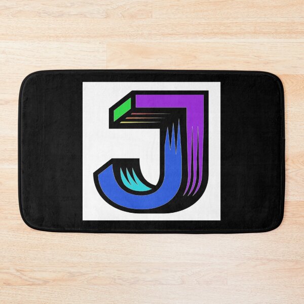 Item preview, Colorized letter J Initial  designed and sold by RemieJames.