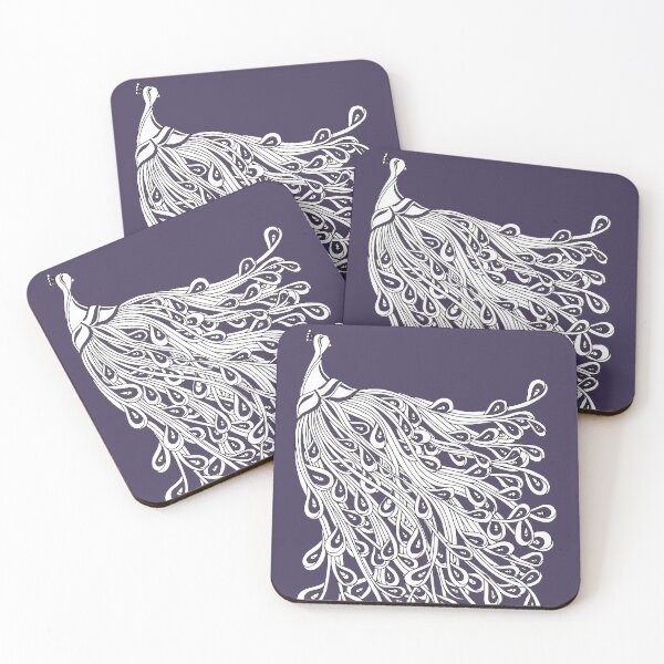 Item preview, Pretty Purple Peacock designed and sold by Kristine Kisman.