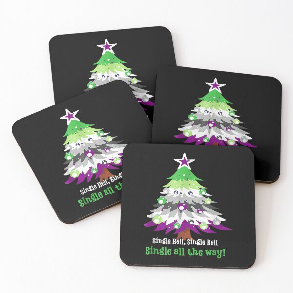 Item preview, Funny oriented aroace christmas tree pride designed and sold by MollieCooper98.