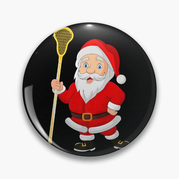 Item preview, Funny santa claus lacrosse player christmas designed and sold by MollieCooper98.