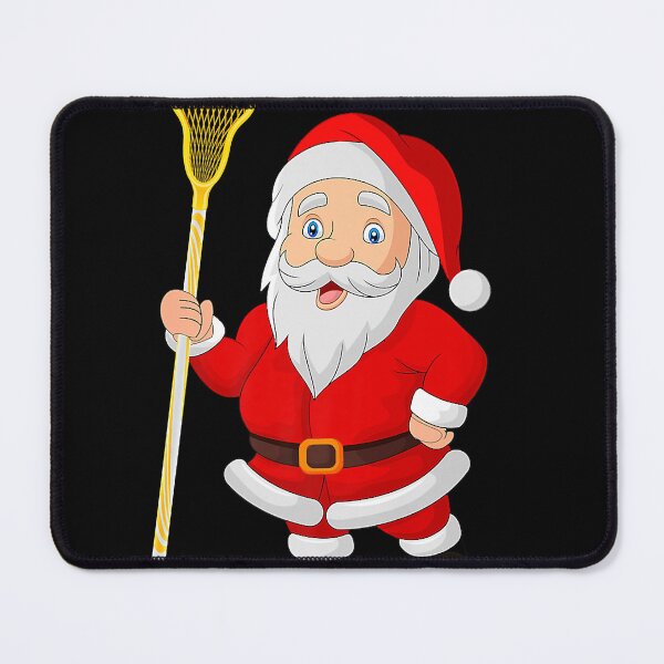 Item preview, Funny santa claus lacrosse player christmas designed and sold by MollieCooper98.