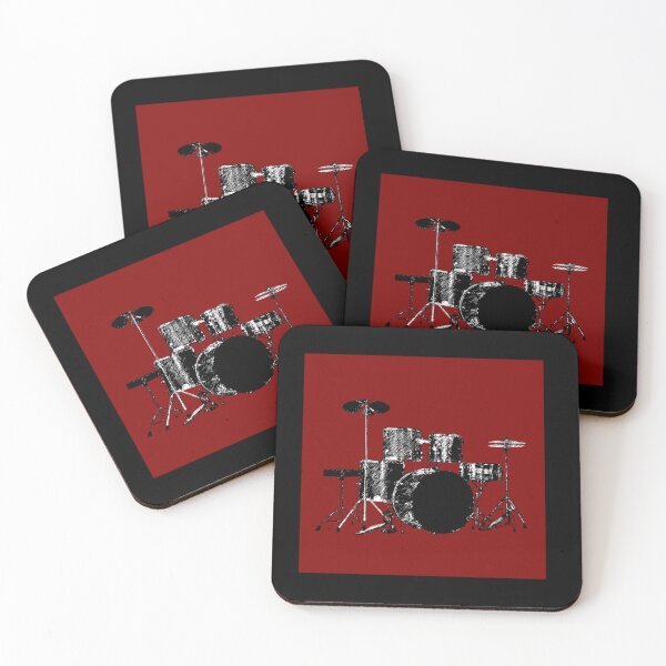 Item preview, Drum Set 3 Throw Pillow designed and sold by ragbarcensag.