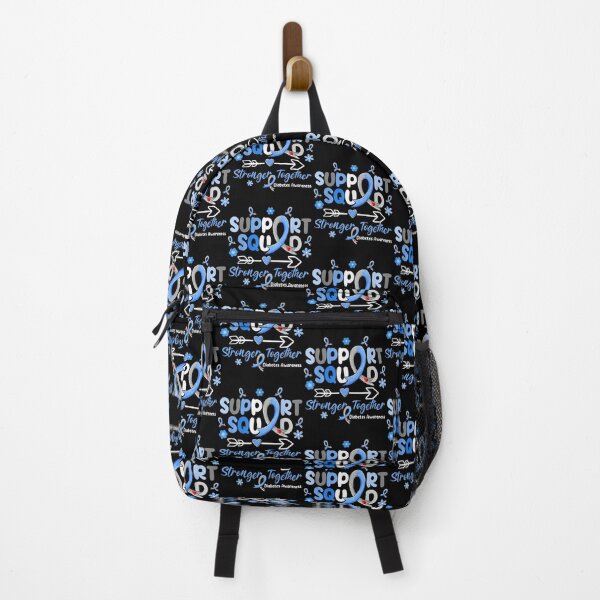 Item preview, Groovy support squad blue ribbon diabetes awareness designed and sold by MollieCooper98.