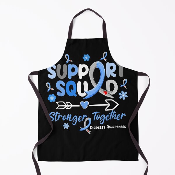 Item preview, Groovy support squad blue ribbon diabetes awareness designed and sold by MollieCooper98.