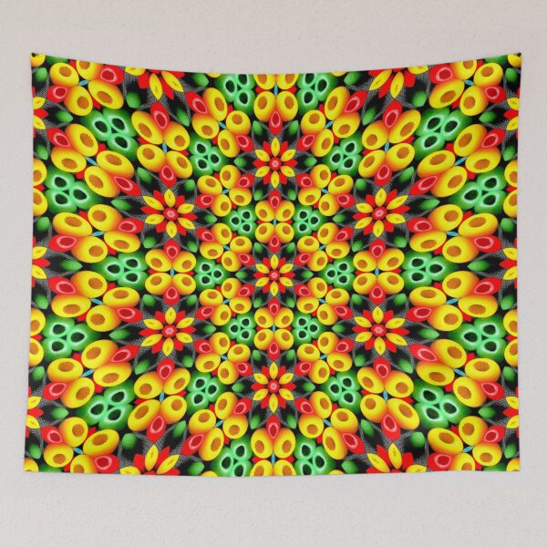 Item preview, Wooden Flower Pattern designed and sold by Patternflower.