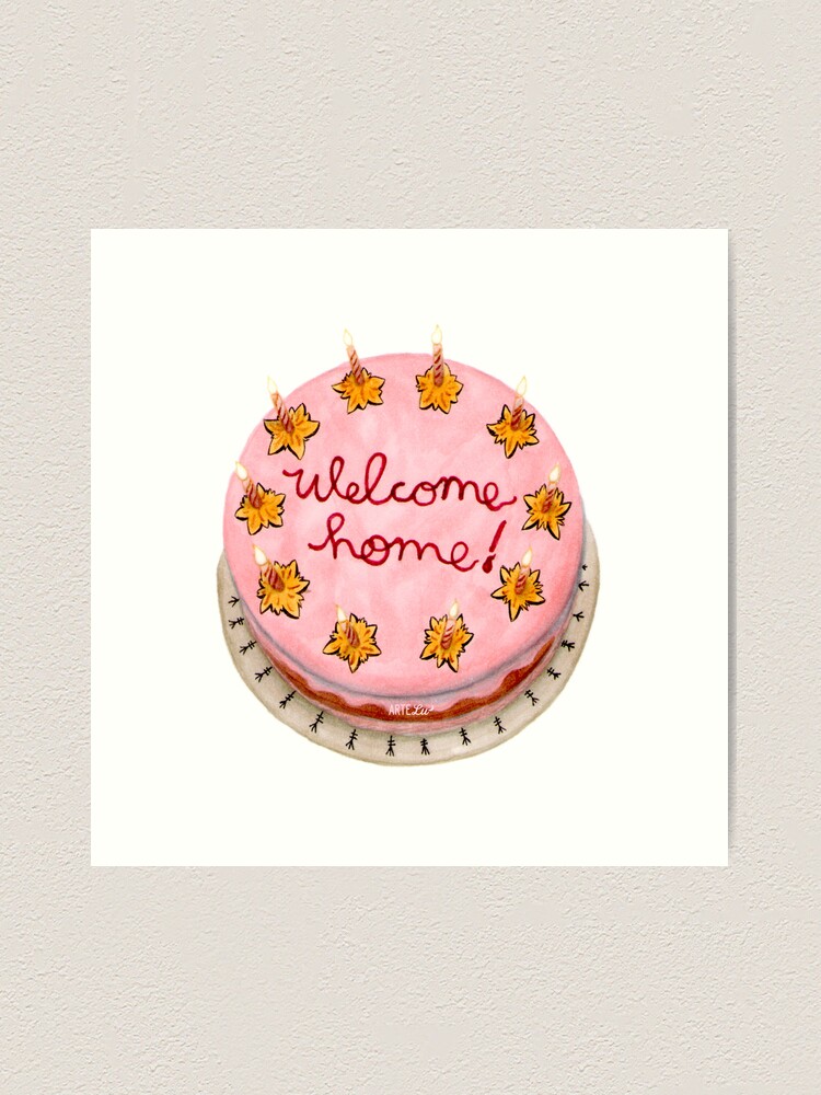 Welcome Home Cake Topper Home Sweet Home New Home Gift Baby Shower Welcome  baby | eBay