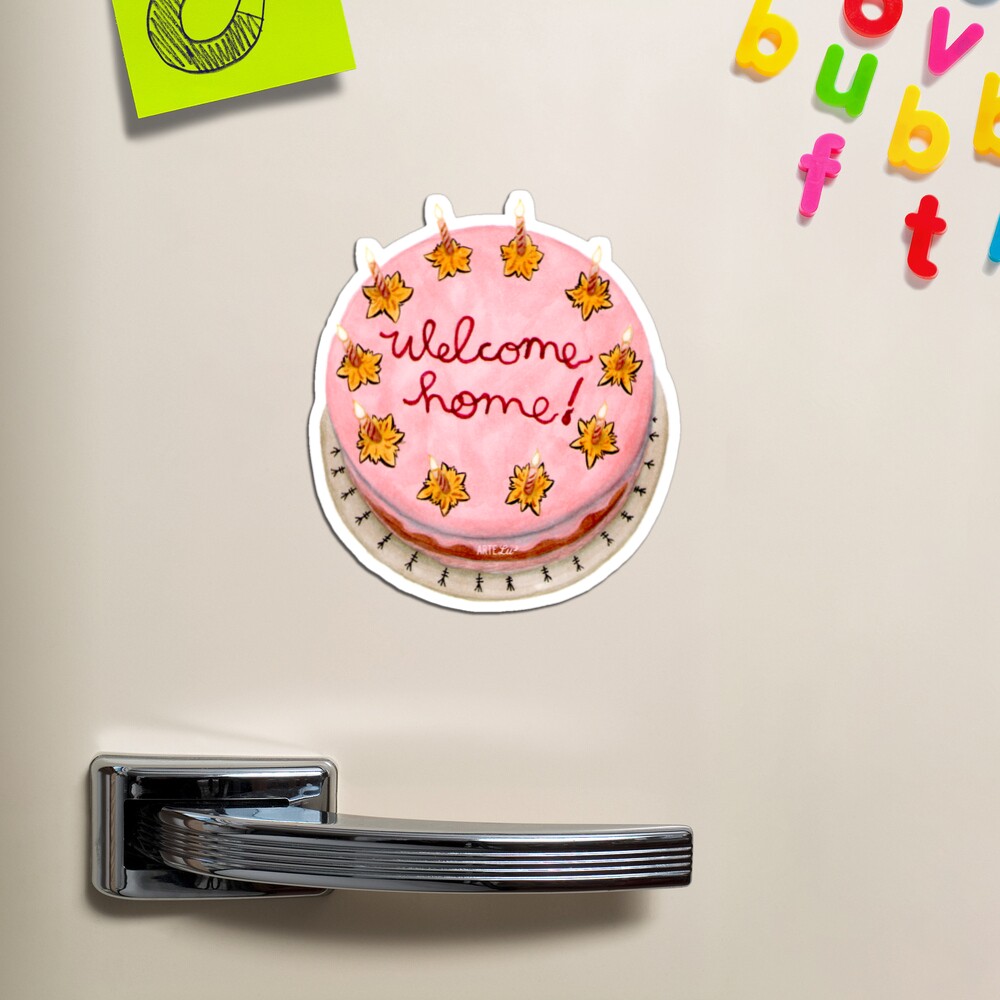 Welcome Home! cake (Coraline) Greeting Card for Sale by artelu-cr