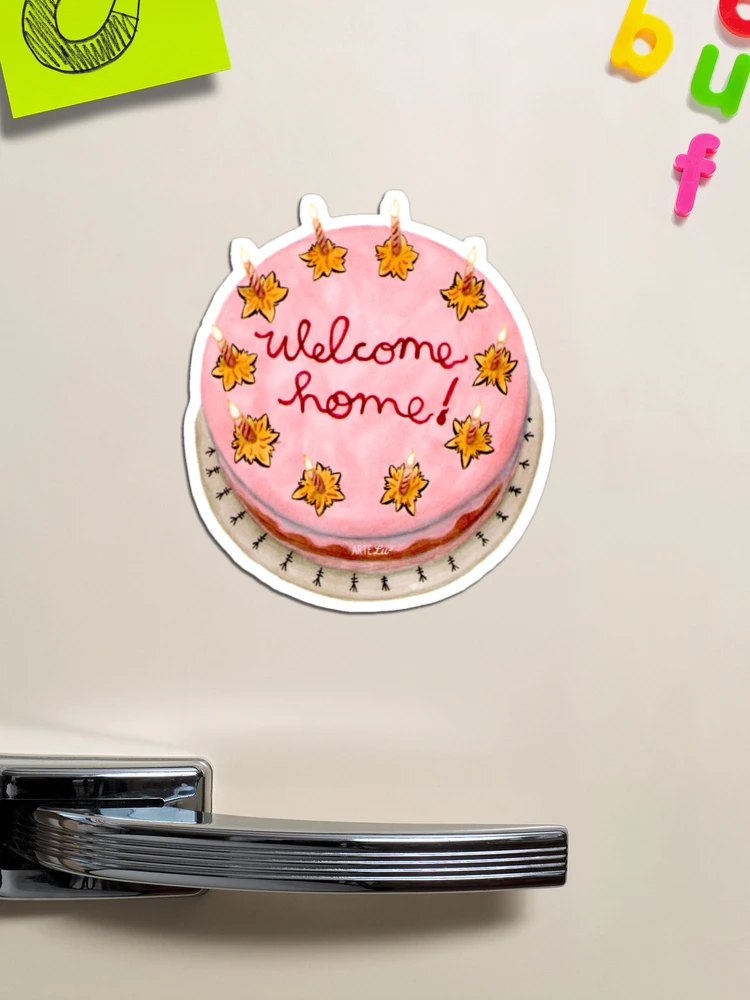 Festiko®Gold Glitter Welcome Home Cake Topper - Home Party Decoration -  Welcome Sign - New Home/New Baby/Retiring from the Army/Return from  Maternity Party Decoration : Amazon.in: Home & Kitchen