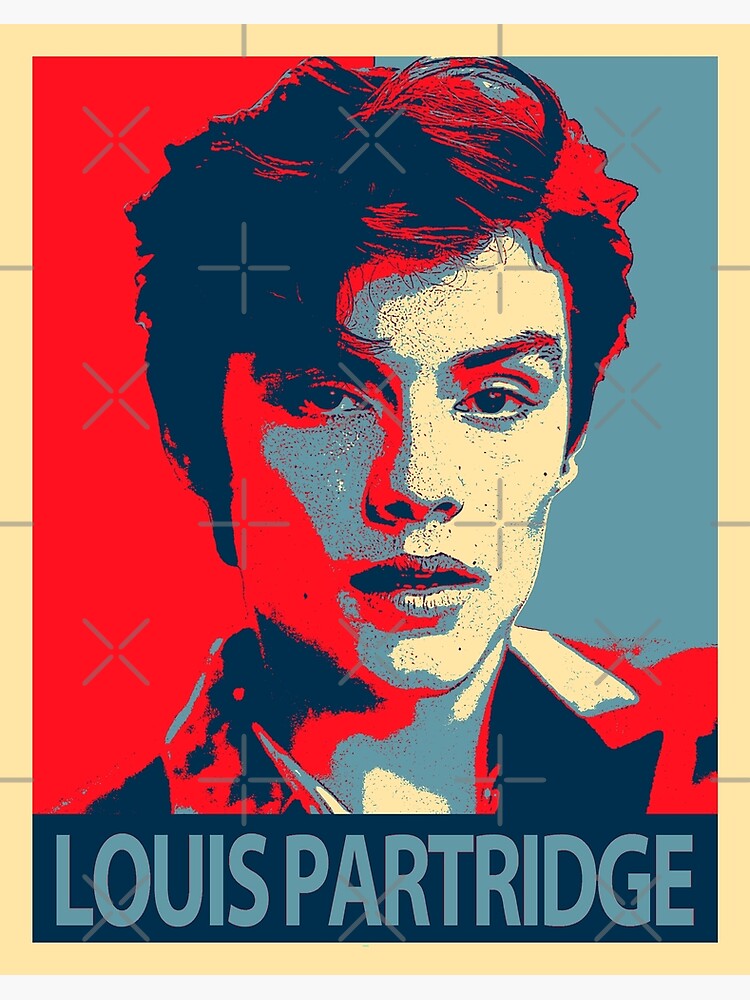 Louis partridge English actor | Art Board Print