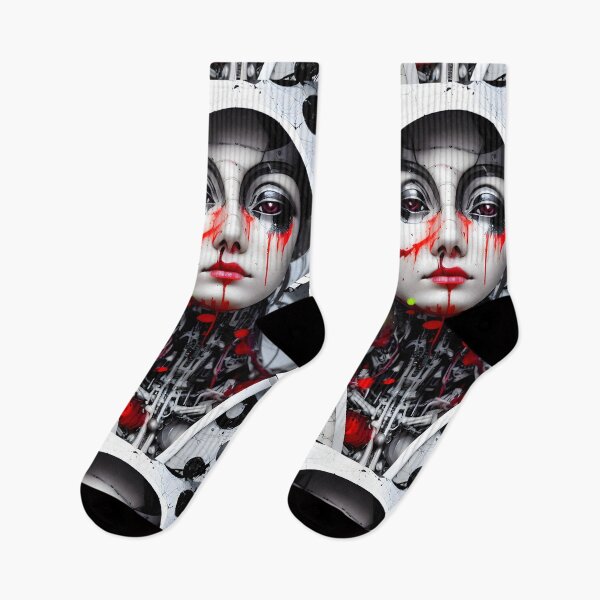 Item preview, Cyberpunk Geisha Ciborg Japonesa colores acrilicos - arte digital moderno designed and sold by ai-mnesia.
