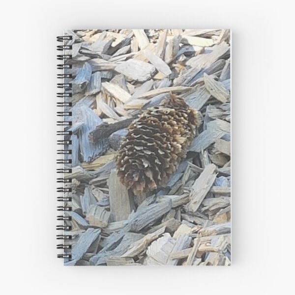 Item preview, City Nature: Pinecone with Woodchip Background designed and sold by TaraTs.
