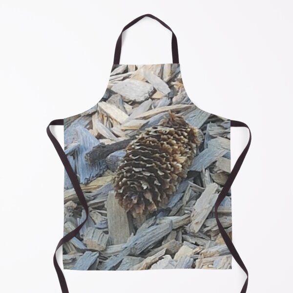 Item preview, City Nature: Pinecone with Woodchip Background designed and sold by TaraTs.