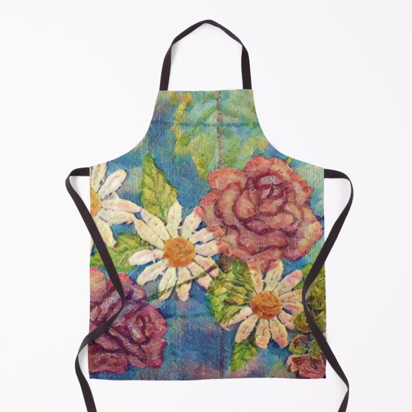 Artikelvorschau, Rosen und Gänseblümchen entworfen und verkauft von lindosilks.