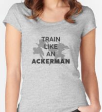 Train Like An Ackerman Women's Fitted Scoop T-Shirt