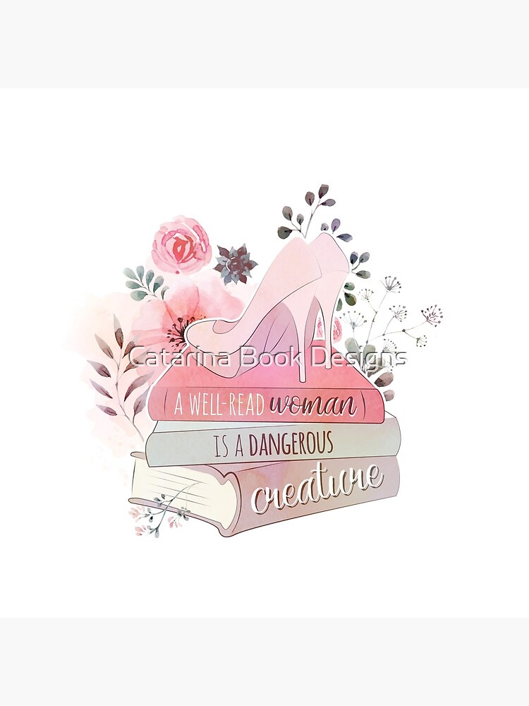 Thumbnail 5 of 5, Acrylic Block, A WELL-READ WOMAN designed and sold by catarinadesigns.