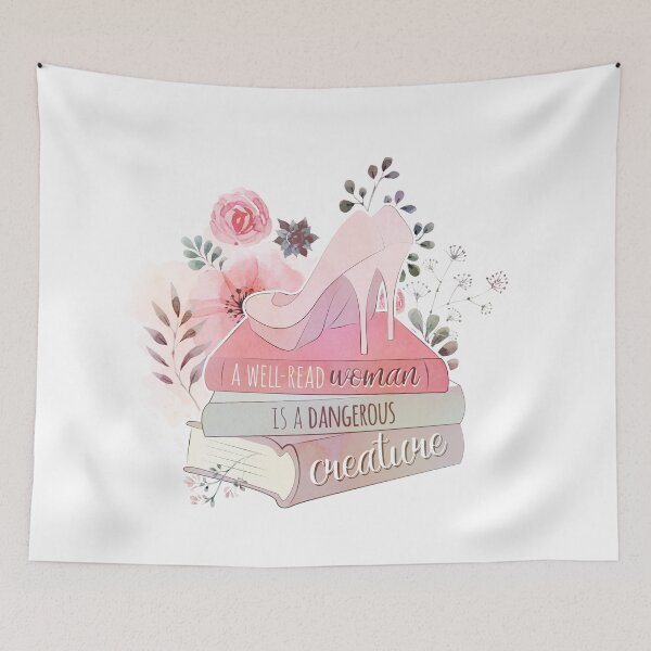 Item preview, A WELL-READ WOMAN designed and sold by Catarina Book Designs.