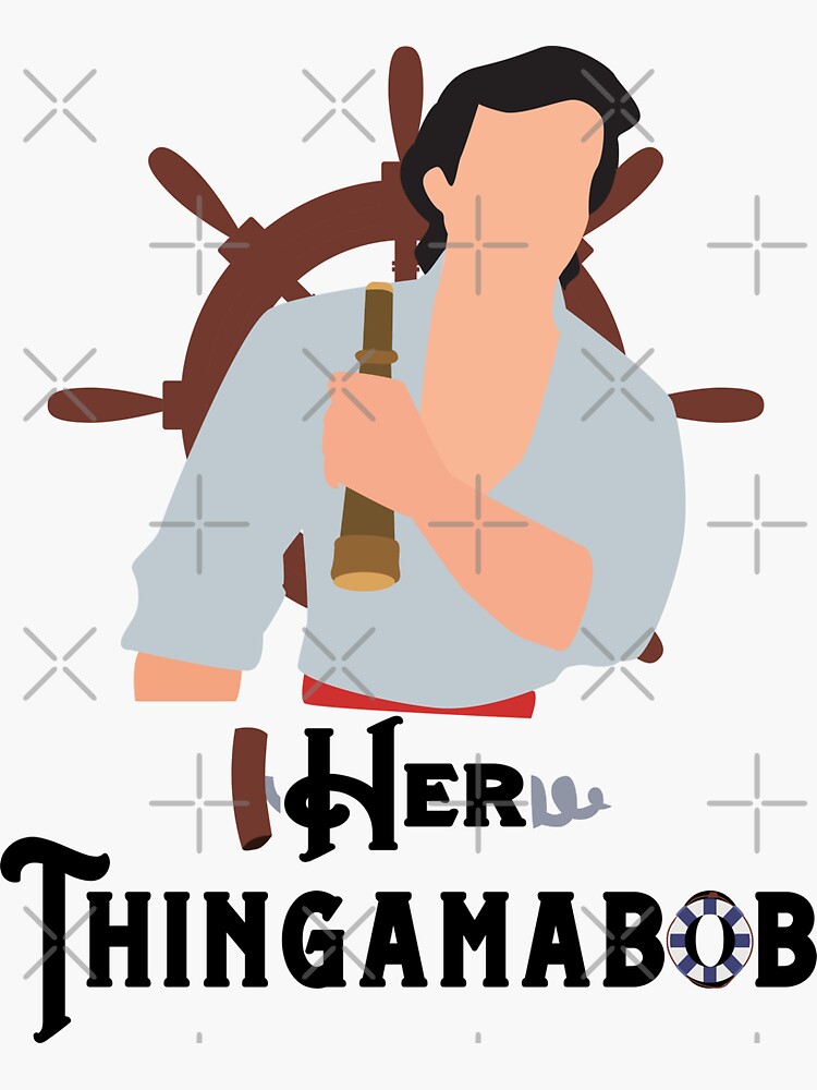 Discover Her Thingamabob Sticker