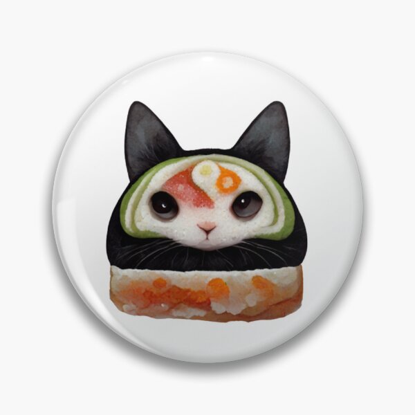 Item preview, Cat Rice Sushi Roll designed and sold by Paint-of-Heart.
