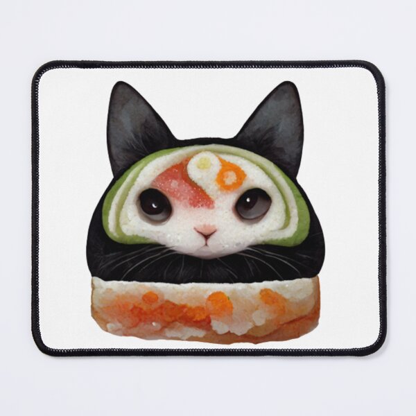 Item preview, Cat Rice Sushi Roll designed and sold by Paint-of-Heart.