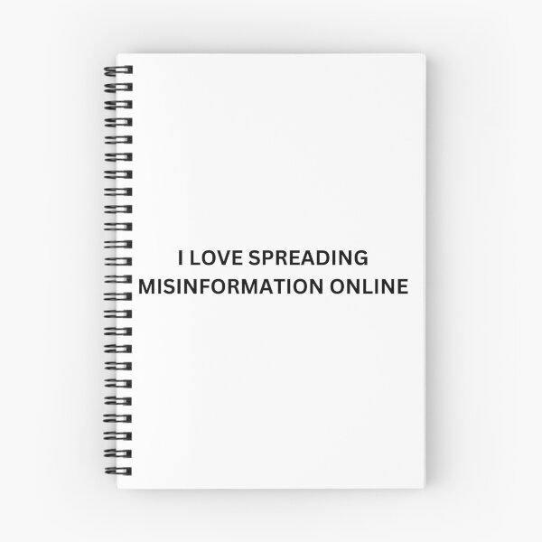 Item preview, I LOVE SPREADING MISINFORMATOIN ONLINE designed and sold by crazylazygirl.