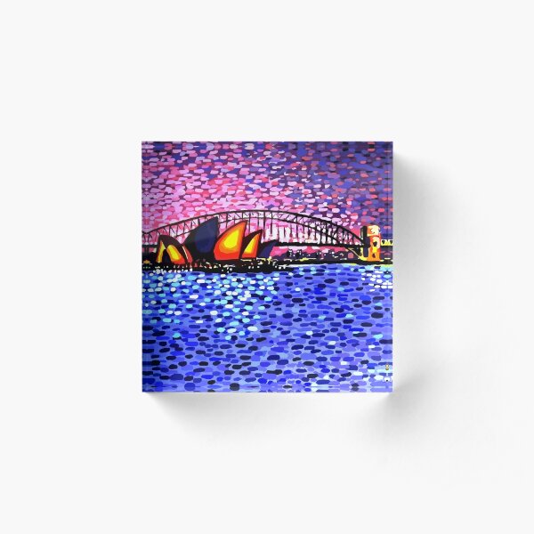 Sydney Harbour Acrylic Block