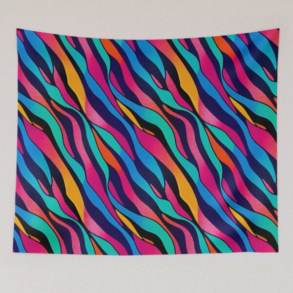 Item preview, Trippy Zebra Print designed and sold by Unicorn Trainwreck.