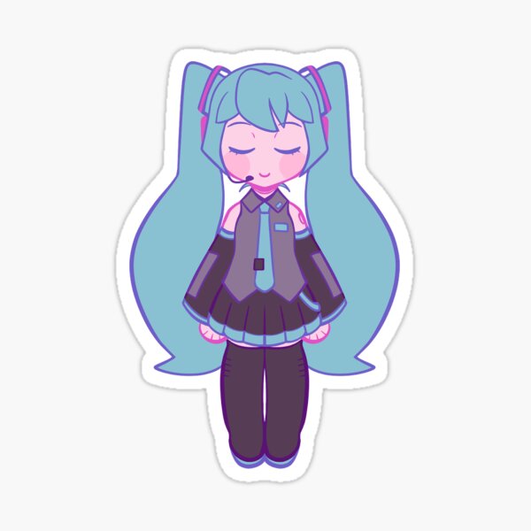 Virtual Vocalist Stickers - Miku, Snow Miku, Sakura Miku, Rin, Len