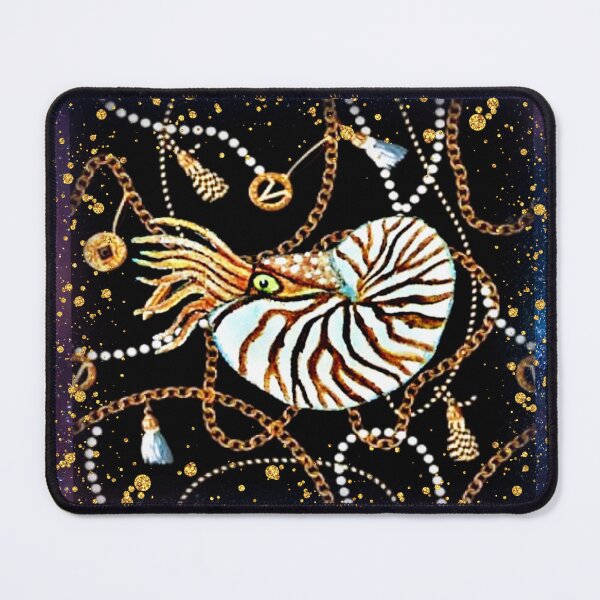 Item preview, Nautilus golden trinkets  designed and sold by lindosilks.