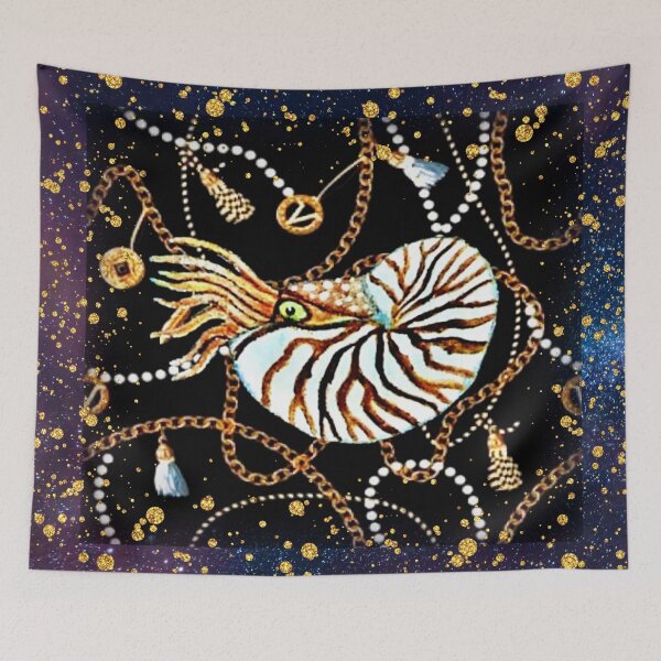 Item preview, Nautilus golden trinkets  designed and sold by lindosilks.