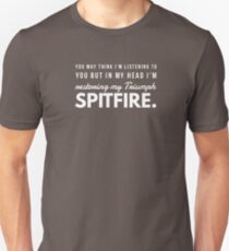 In my head; Triumph Spitfire Unisex T-Shirt