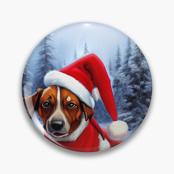 Item preview, Tiny Christmas Dog designed and sold by LuliandFriends.