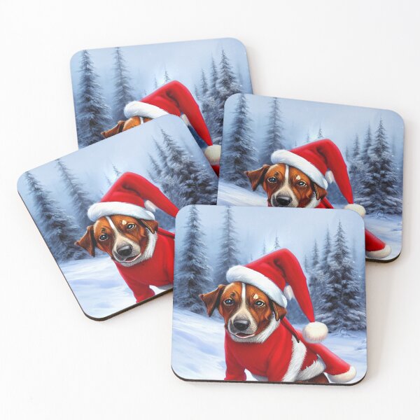 Item preview, Tiny Christmas Dog designed and sold by LuliandFriends.