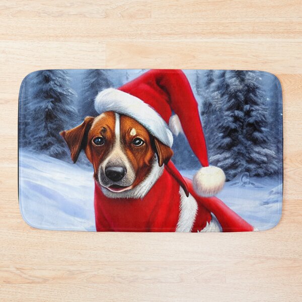 Item preview, Tiny Christmas Dog designed and sold by LuliandFriends.