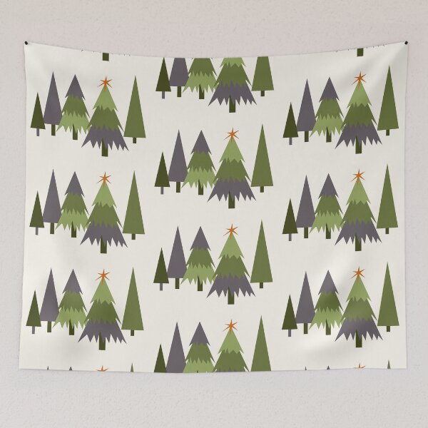 Item preview, Pine tree forest designed and sold by FrancesPoff.